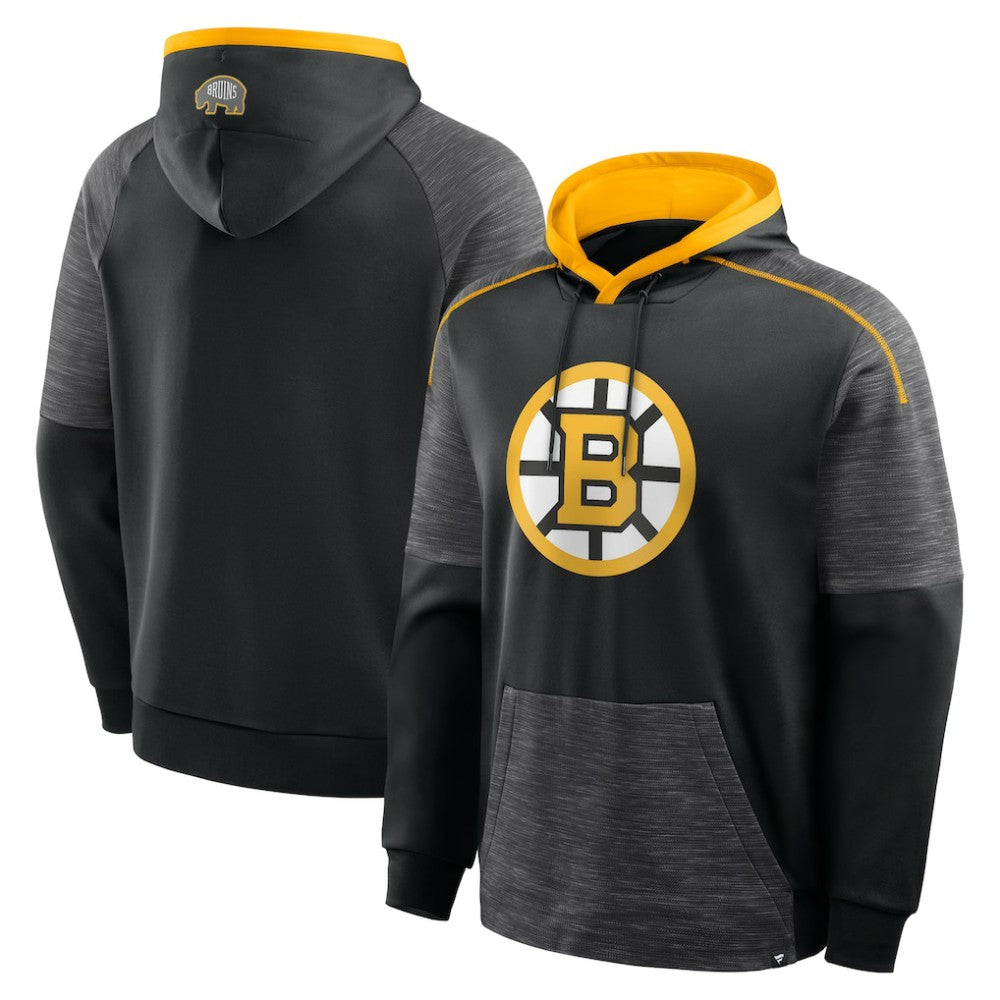 Boston Bruins Fanatics Goaltender Defender Pullover Hoodie Outlet