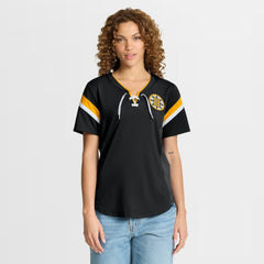 Boston Bruins Fanatics Women's Offside Athena T-Shirt Outlet