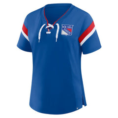New York Rangers Fanatics Women's Offside Athena T-Shirt Sale