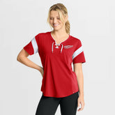 Detroit Red Wings Fanatics Women's Offside Athena T-Shirt On Sale