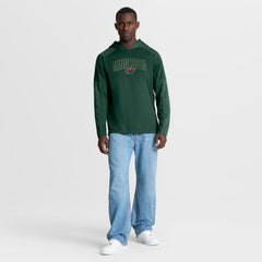 Minnesota Wild Fanatics Penalty Shot Long Sleeve Hoodie T-Shirt Outlet