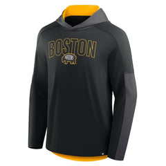Boston Bruins Fanatics Penalty Shot Long Sleeve Hoodie T-Shirt For Sale