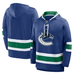 Vancouver Canucks Fanatics Prime Time Fleece Hoodie On Sale