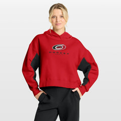 Carolina Hurricanes Fanatics Women's Back Check Boxy Hoodie Sale