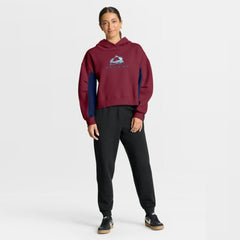 Colorado Avalanche Fanatics Women's Back Check Boxy Hoodie Outlet