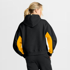 Boston Bruins Fanatics Women's Back Check Boxy Hoodie On Sale