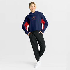 Columbus Blue Jackets Fanatics Women's Back Check Boxy Hoodie Discount