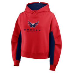 Washington Capitals Fanatics Women's Back Check Boxy Hoodie Sale