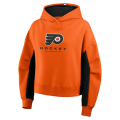 Philadelphia Flyers Fanatics Women's Back Check Boxy Hoodie On Sale