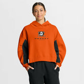 Anaheim Ducks Fanatics Women's Back Check Boxy Hoodie Discount