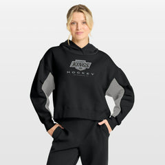 Los Angeles Kings Fanatics Women's Back Check Boxy Hoodie Discount
