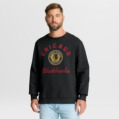 Chicago Blackhawks Fanatics Vintage Stickler Sweatshirt On Sale