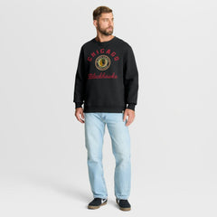 Chicago Blackhawks Fanatics Vintage Stickler Sweatshirt On Sale