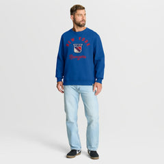 New York Rangers Fanatics Vintage Stickler Sweatshirt On Sale