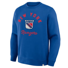 New York Rangers Fanatics Vintage Stickler Sweatshirt On Sale