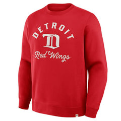Detroit Red Wings Fanatics Vintage Stickler Sweatshirt Sale
