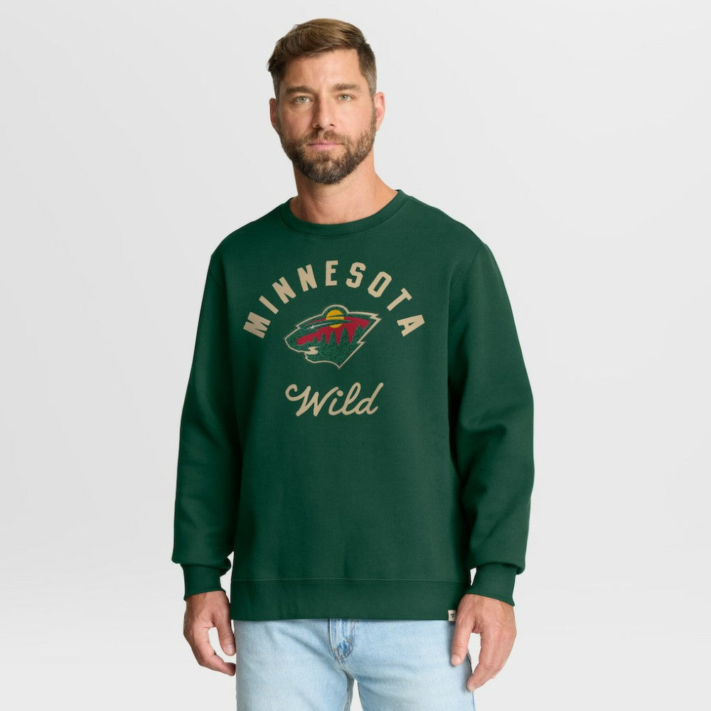 Minnesota Wild Fanatics Stickler Sweatshirt Discount