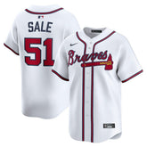 Chris Sale Atlanta Braves Nike Home Limited Player Jersey | MLB For sale