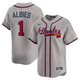 Ozzie Albies Atlanta Braves Nike Road Limited Player Jersey | MLB Near me