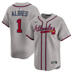 Ozzie Albies Atlanta Braves Nike Road Limited Player Jersey | MLB Near me