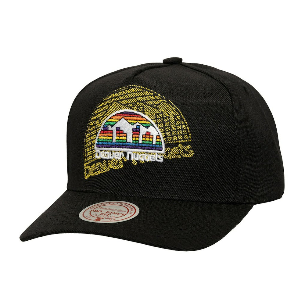 Denver Nuggets Tilted Pro Pinch Adjustable Hat sale For Sale
