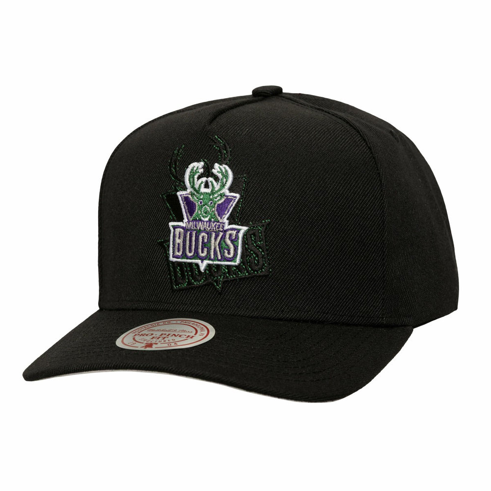Milwaukee Bucks Tilted Pro Pinch Adjustable Hat Discount