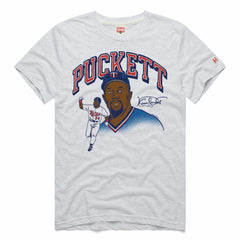 Kirby Puckett Minnesota Twins Homage Graphic Player Tri-Blend T-Shirt | MLB For sale