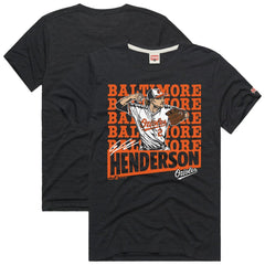 Gunnar Henderson Baltimore Orioles Homage Graphic Player T-Shirt | MLB New