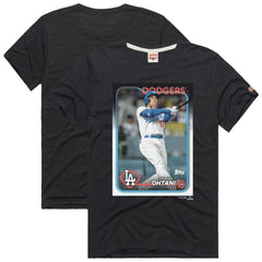 Shohei Ohtani Los Angeles Dodgers Homage 2024 Topps Baseball Card Player T-Shirt | MLB Near me
