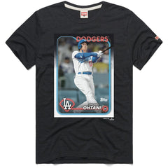 Shohei Ohtani Los Angeles Dodgers Homage 2024 Topps Baseball Card Player T-Shirt | MLB Near me