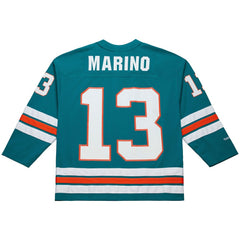Miami Dolphins Mitchell & Ness Dan Marino Maxxed Out Fashion Hockey Jersey