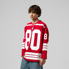 San Francisco 49ers Mitchell & Ness Jerry Rice Maxxed Out Fashion Hockey Jersey