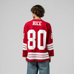 San Francisco 49ers Mitchell & Ness Jerry Rice Maxxed Out Fashion Hockey Jersey