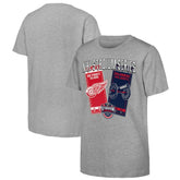 Youth 2025 NHL Stadium Series Columbus Blue Jackets vs. Detroit Red Wings Matchup T-Shirt Discount