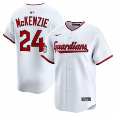 Triston McKenzie Cleveland Guardians Nike Home Limited Player Jersey | MLB New