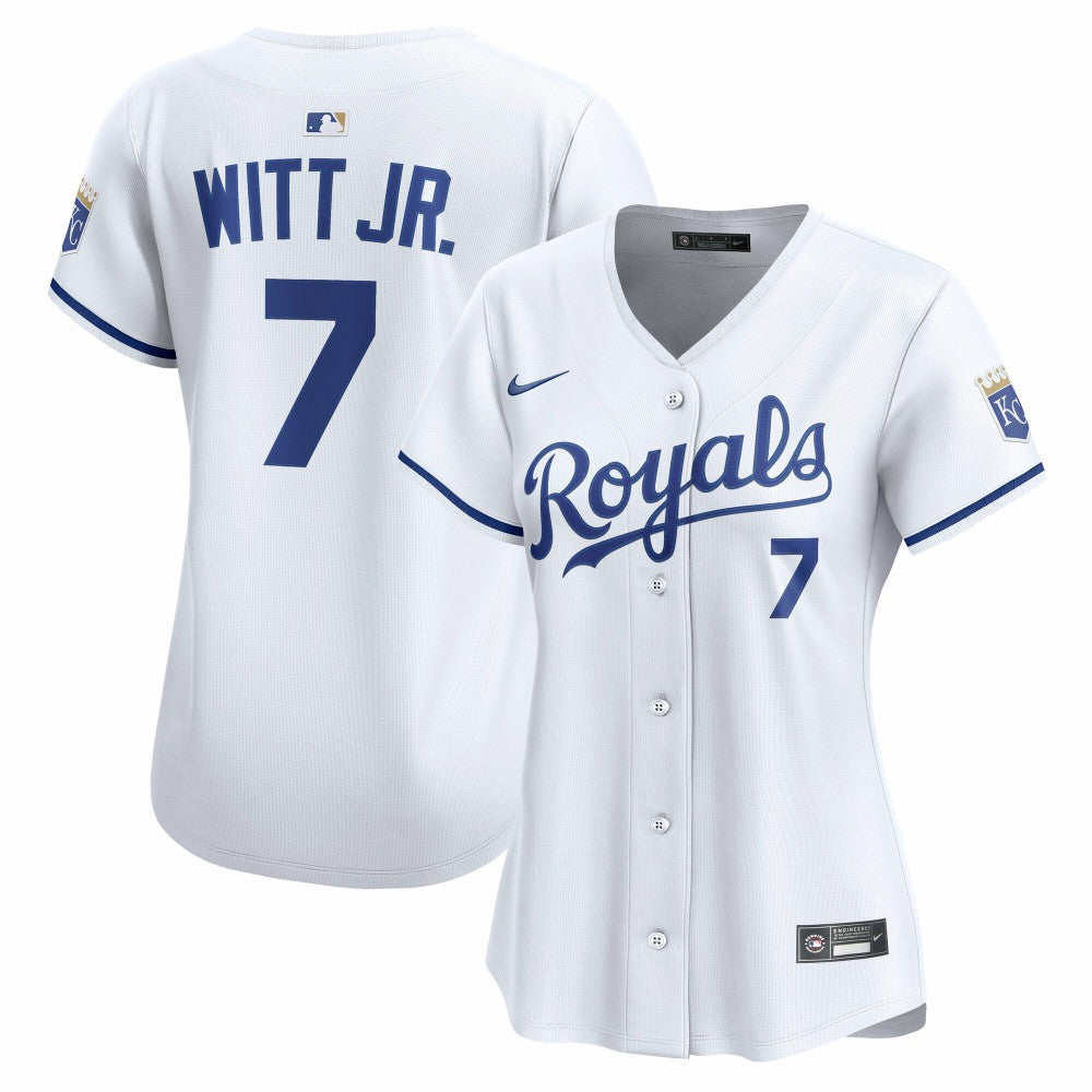 Bobby Witt Jr. Kansas City Royals Nike Women's Home Limited Player Jersey | MLB Outlet
