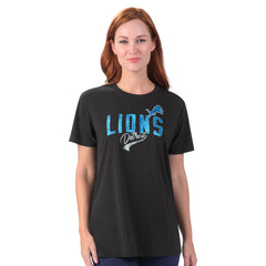 Detroit Lions G-III 4Her by Carl Banks Women's Jacey Performance Tri-Blend T-Shirt