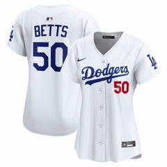 Mookie Betts Los Angeles Dodgers Nike Women's Home Limited Player Jersey | MLB Discount