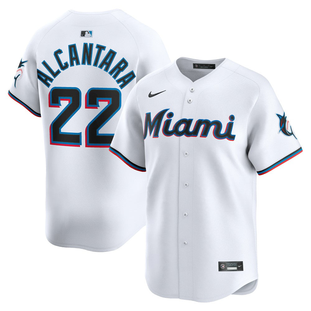 Sandy Alcantara Miami Marlins Nike Home Limited Player Jersey | MLB Outlet