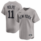 Anthony Volpe New York Yankees Road Limited Player Jersey - Gray