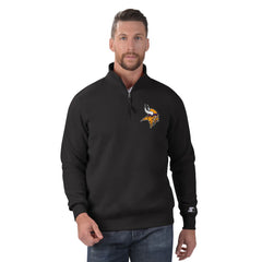 Minnesota Vikings Starter Classic Half-Zip Pullover Sweatshirt
