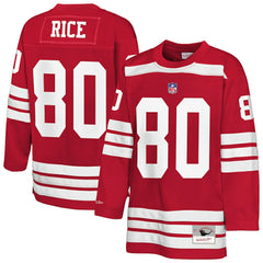 San Francisco 49ers Mitchell & Ness Jerry Rice Youth Hockey Fashion Jersey