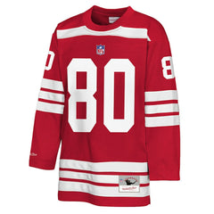 San Francisco 49ers Mitchell & Ness Jerry Rice Youth Hockey Fashion Jersey