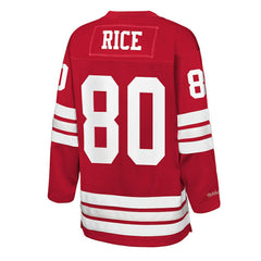 San Francisco 49ers Mitchell & Ness Jerry Rice Youth Hockey Fashion Jersey
