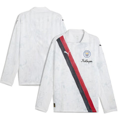Manchester City x KidSuper 2025 FIFA Club World Cup Retro Long Sleeve T-Shirt White - Puma