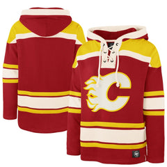Calgary Flames '47 Superior Lacer Hoodie For Sale