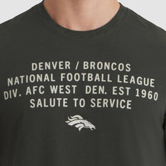 Denver Broncos Nike 2025 Salute to Service Sideline Slub Dri-FIT T-Shirt