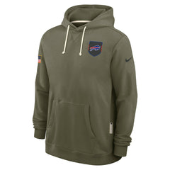 Buffalo Bills Nike 2025 Salute to Service Sideline Standard Issue Dri-FIT Hoodie