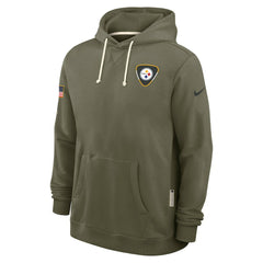 Pittsburgh Steelers Nike 2025 Salute to Service Sideline Standard Issue Dri-FIT Hoodie
