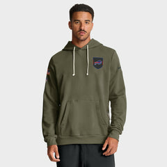 Buffalo Bills Nike Big & Tall 2025 Salute to Service Sideline Dominant Force Dri-FIT Hoodie